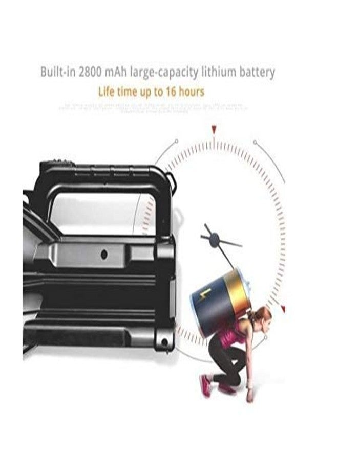 دي بي مصباح طوارئ بلاستيكي ABS من DP، أبيض، عبوة من قطعة واحدة - Image 4